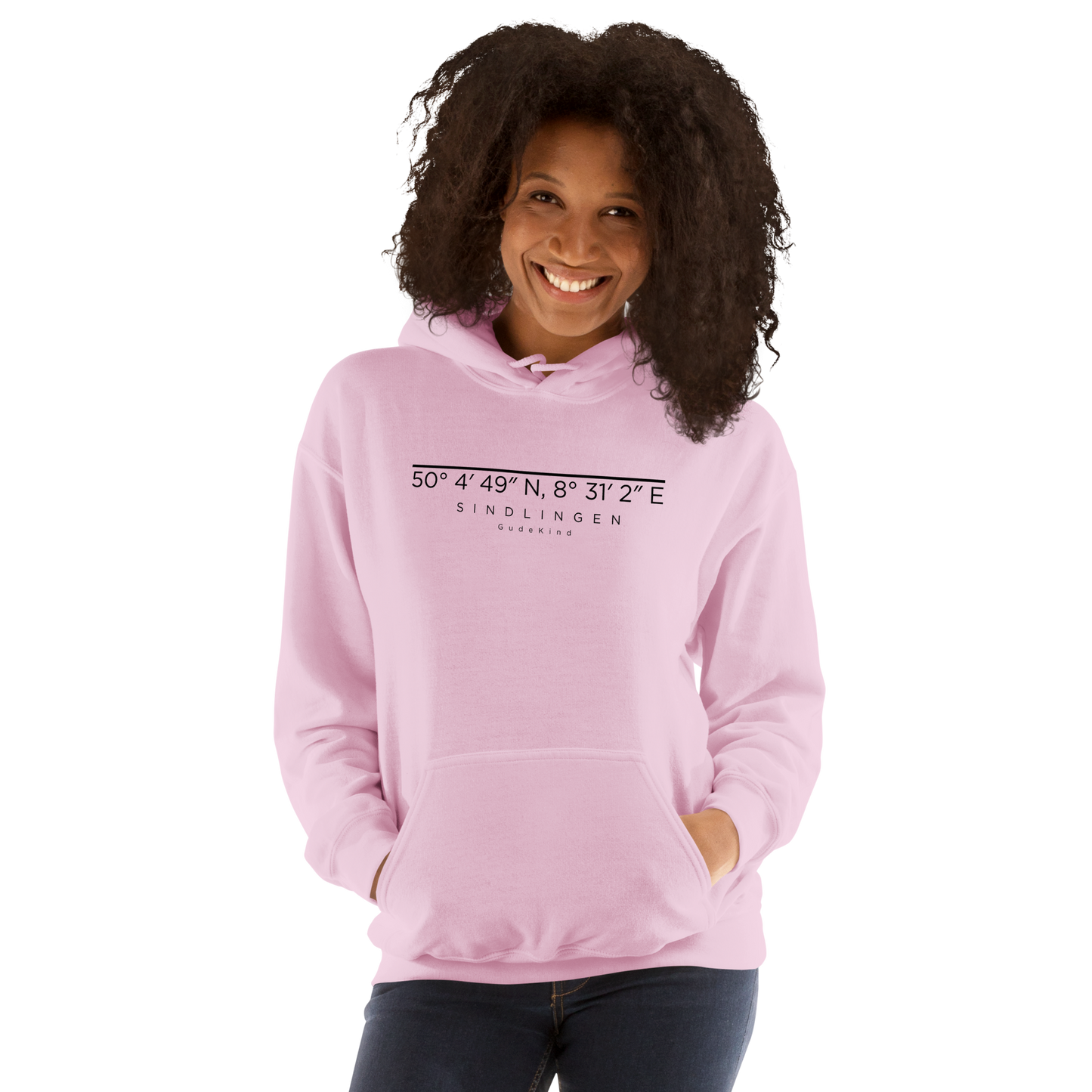 Sindlingen Premium Hoodie – Unisex Frontprint Color Edition