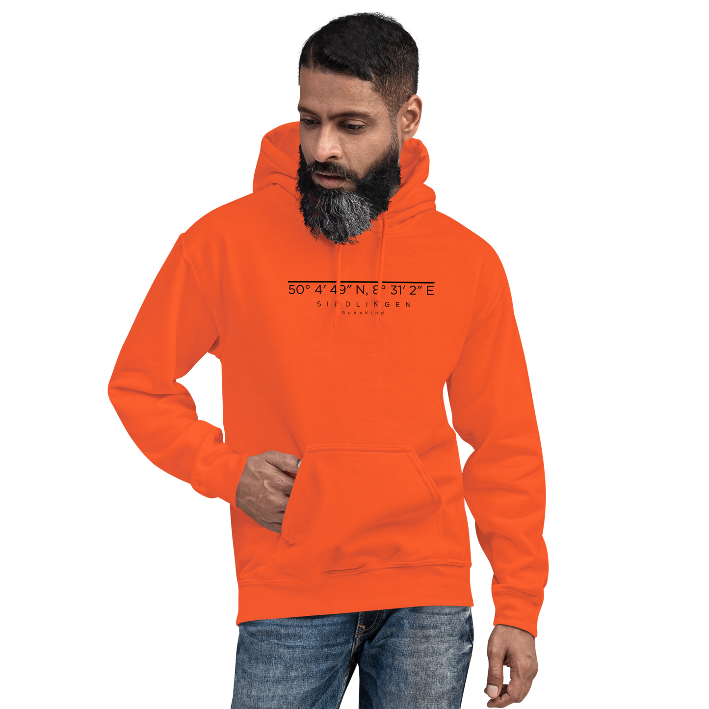 Sindlingen Premium Hoodie – Unisex Frontprint Color Edition