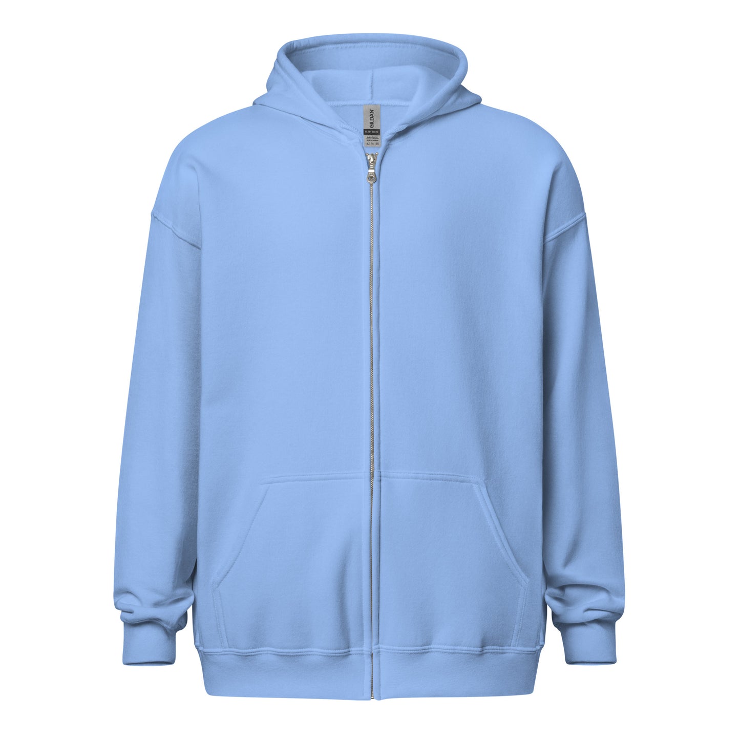Schierstein Premium Zip Hoodie mit Backprint – minimalistischer Unisex Hoodie in hoher Qualität