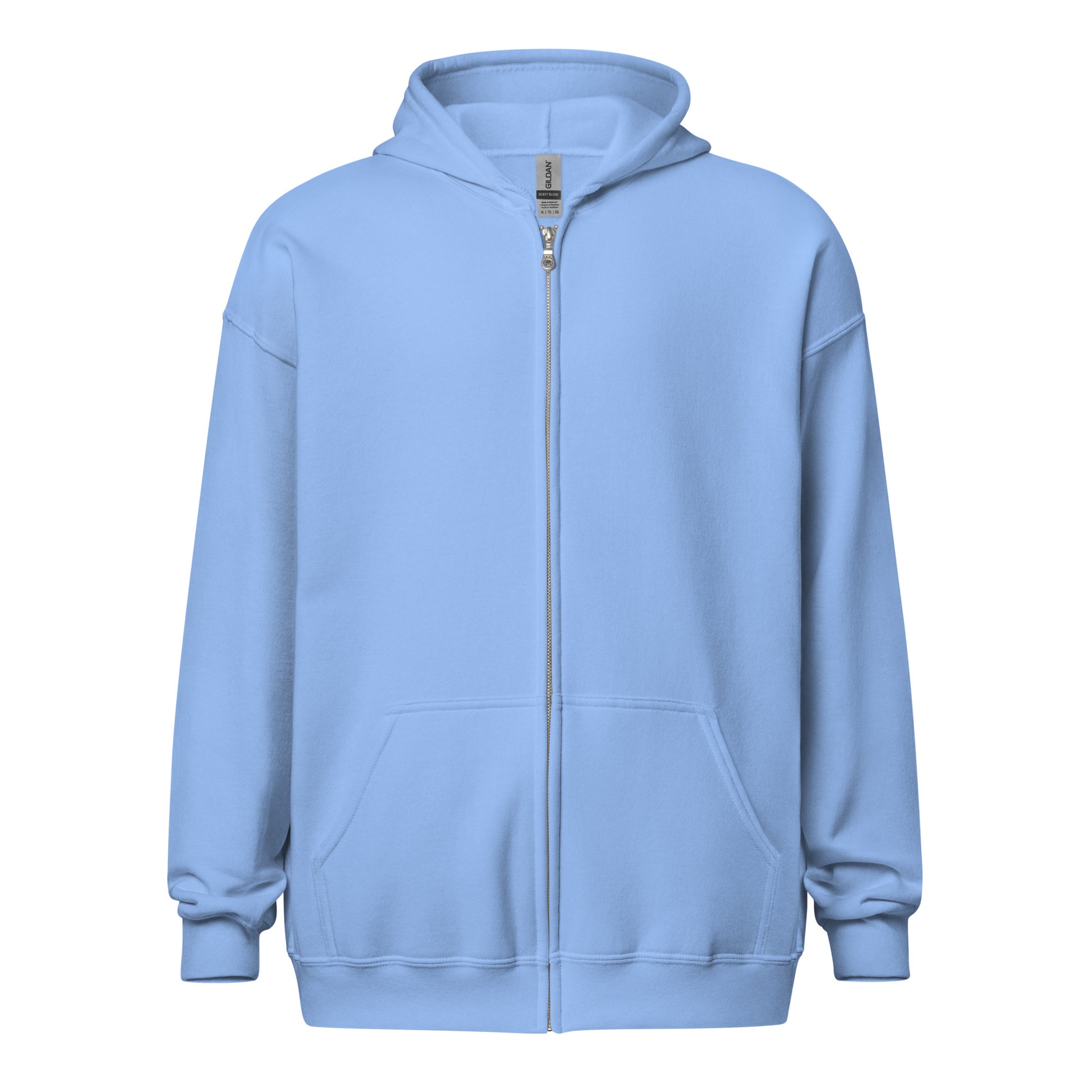 Schierstein Premium Zip Hoodie mit Backprint – minimalistischer Unisex Hoodie in hoher Qualität