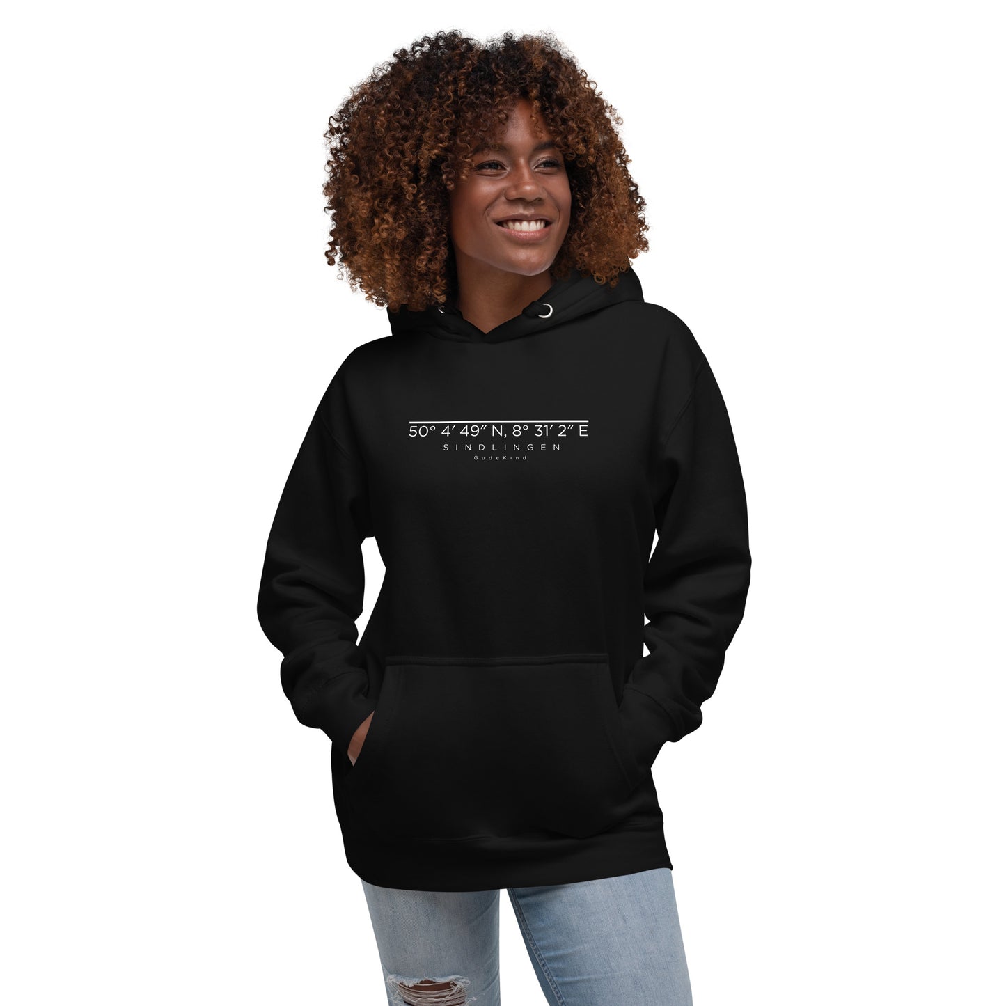 Sindlingen Premium Hoodie – Unisex Frontprint