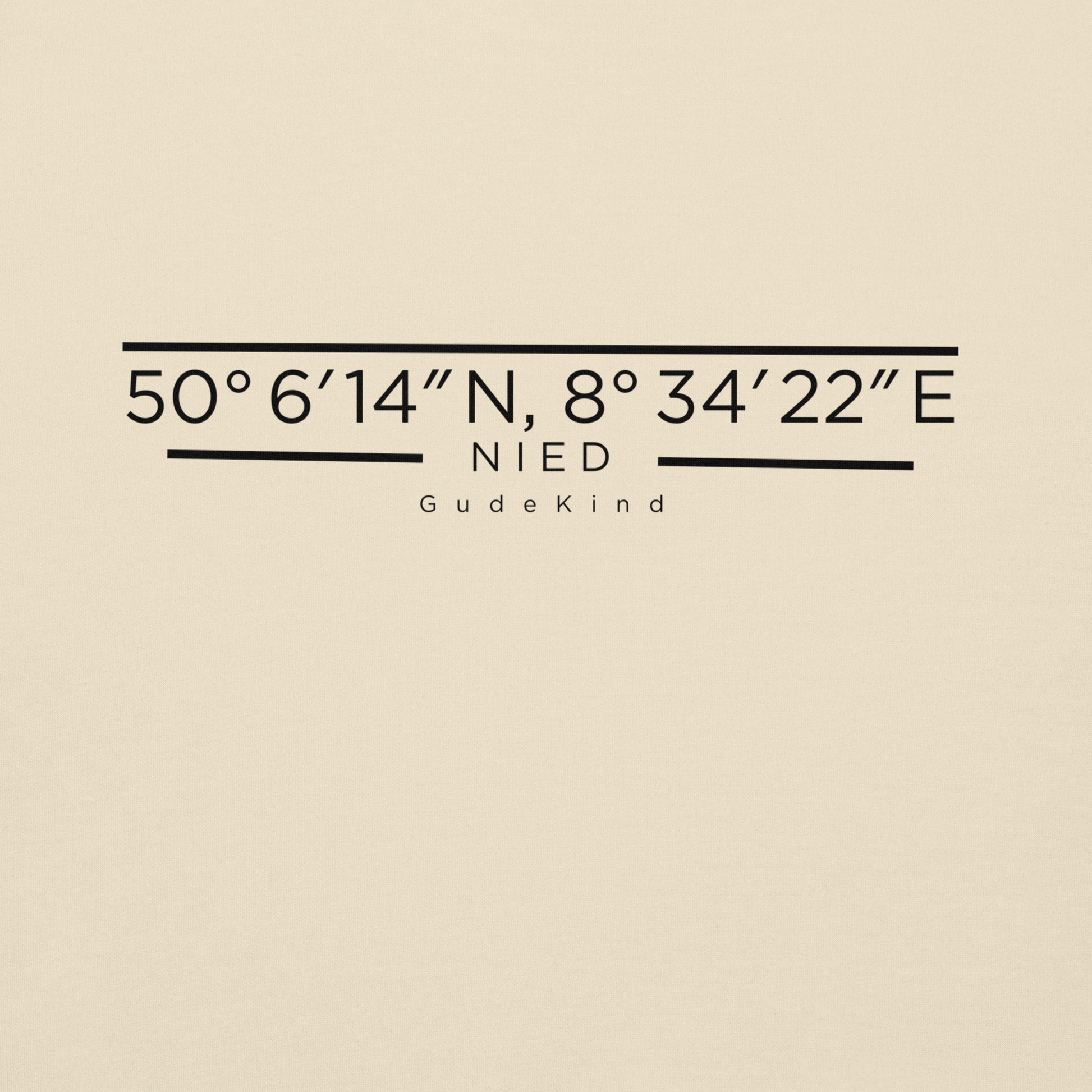 Unisex Hoodie für Frankfurt Nied – Streetwear meets Local Identity