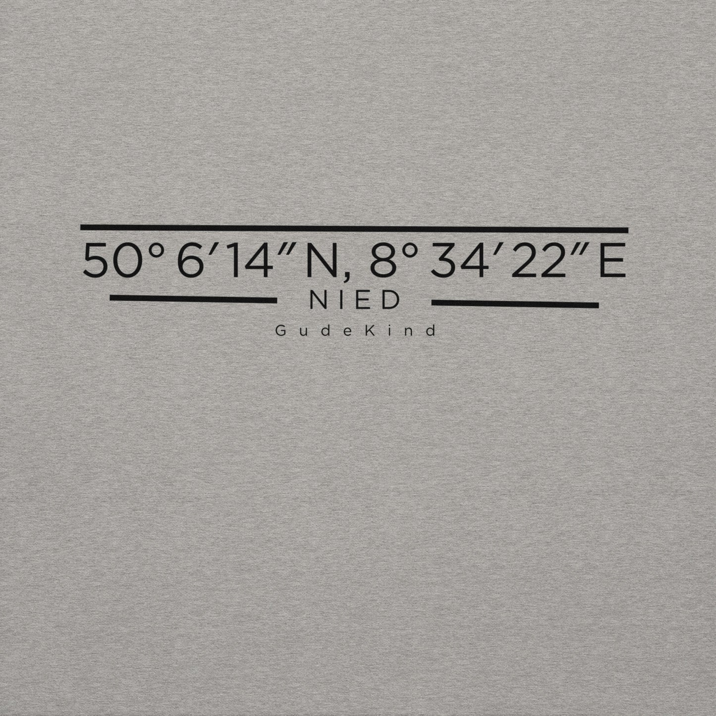 Unisex Hoodie für Frankfurt Nied – Streetwear meets Local Identity