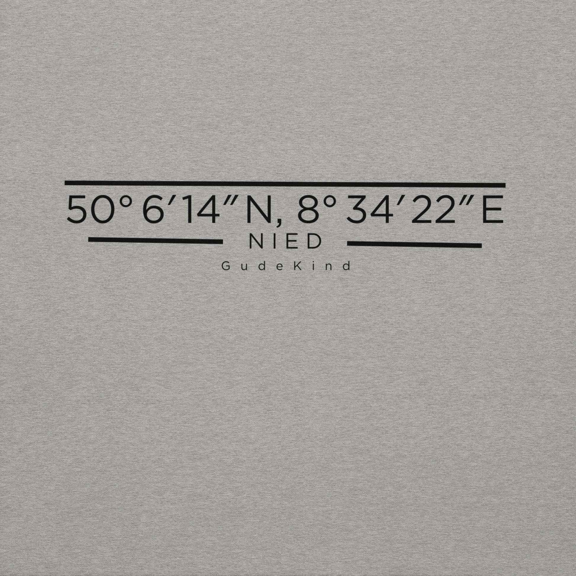 Unisex Hoodie für Frankfurt Nied – Streetwear meets Local Identity