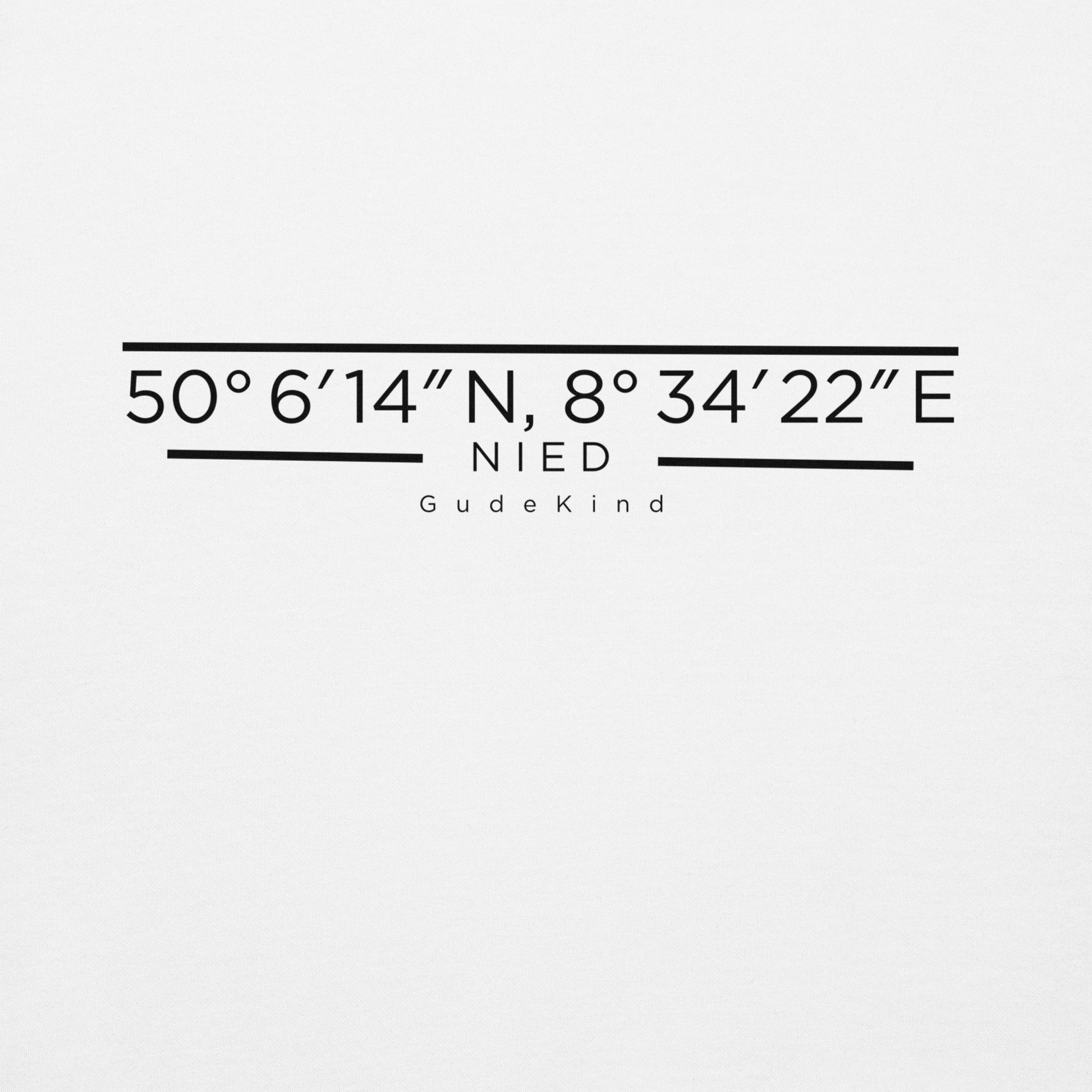 Unisex Hoodie für Frankfurt Nied – Streetwear meets Local Identity