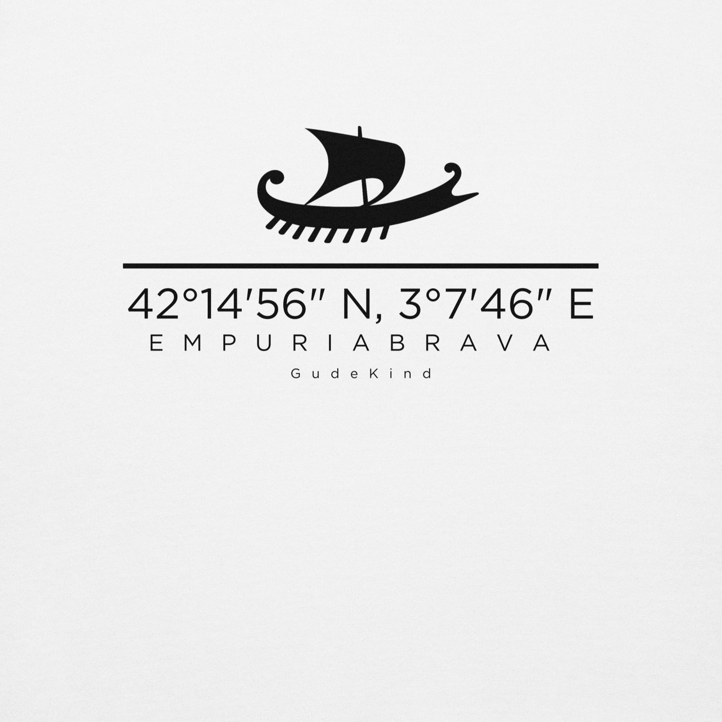 Frontprint Detail Empuriabrava Hoodie Gudekind