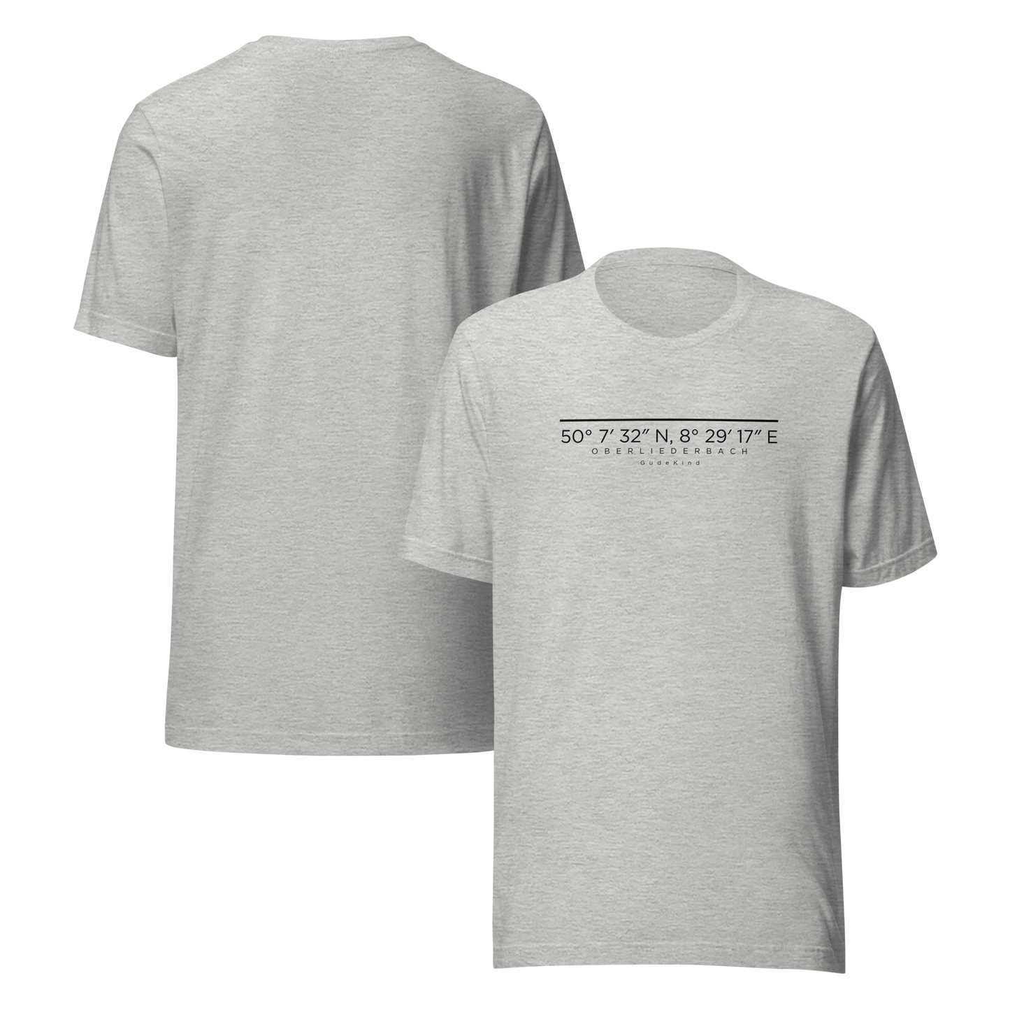 Oberliederbach Premium Tee – Unisex Frontprint