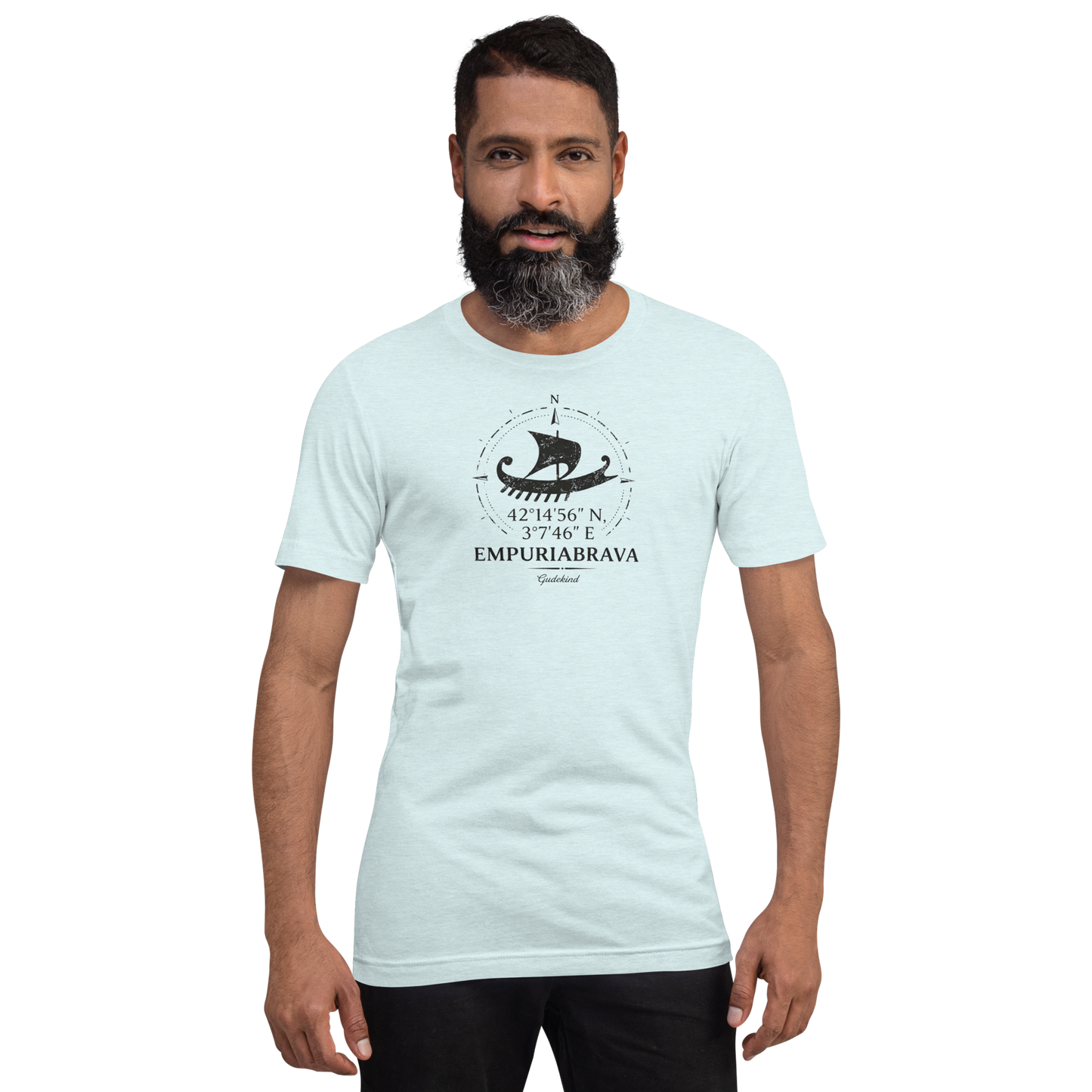 Empuriabrava Premium Tee – Unisex Frontprint Nautic