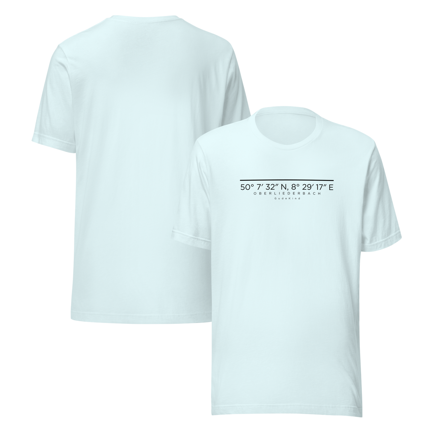 Oberliederbach Premium Tee – Unisex Frontprint