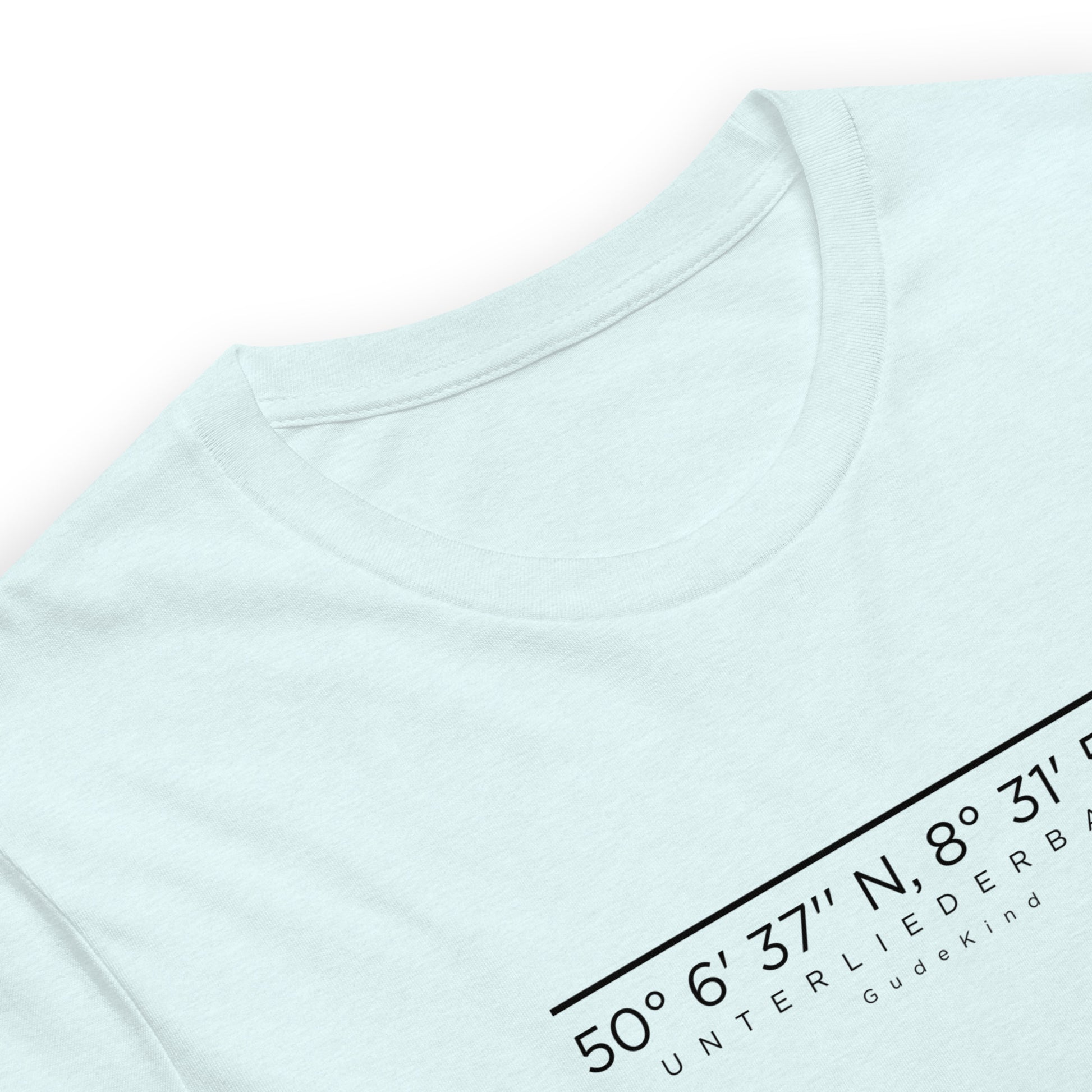 Frontprint Detail Unterliederbach T-Shirt Gudekind