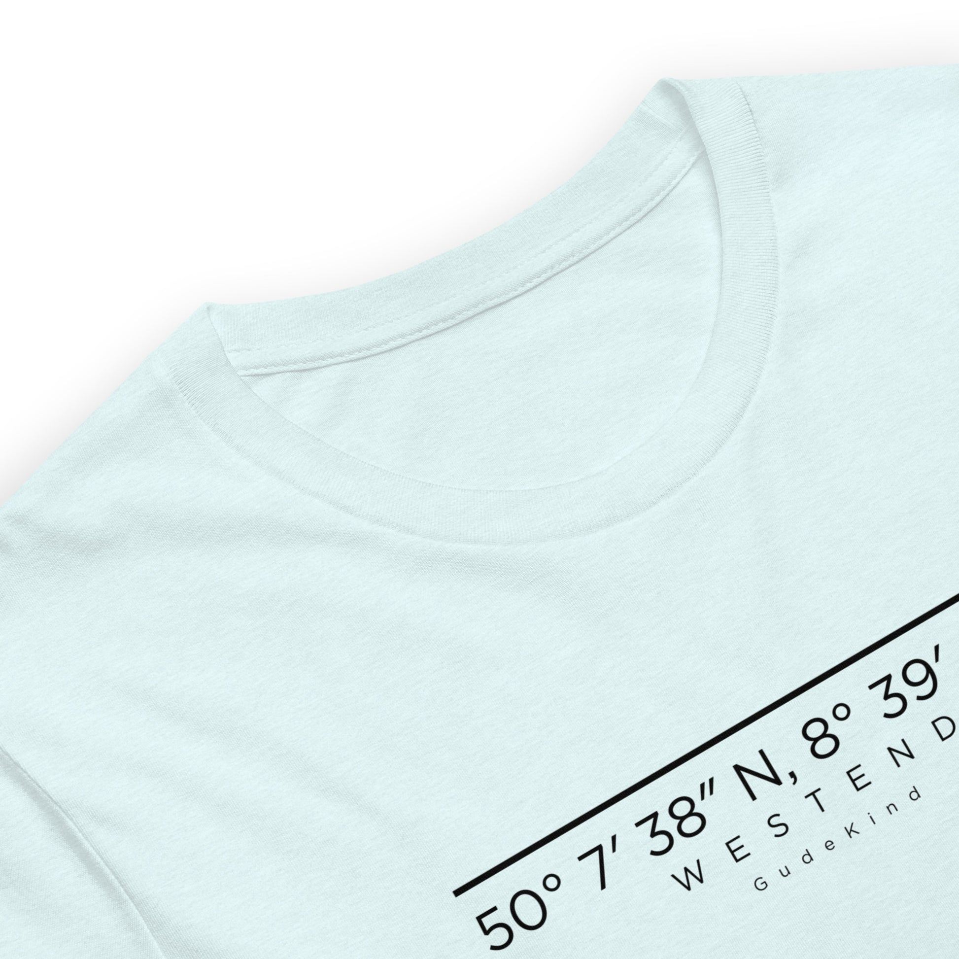 Westend T-Shirt Frontprint minimal Frankfurt Gudekind