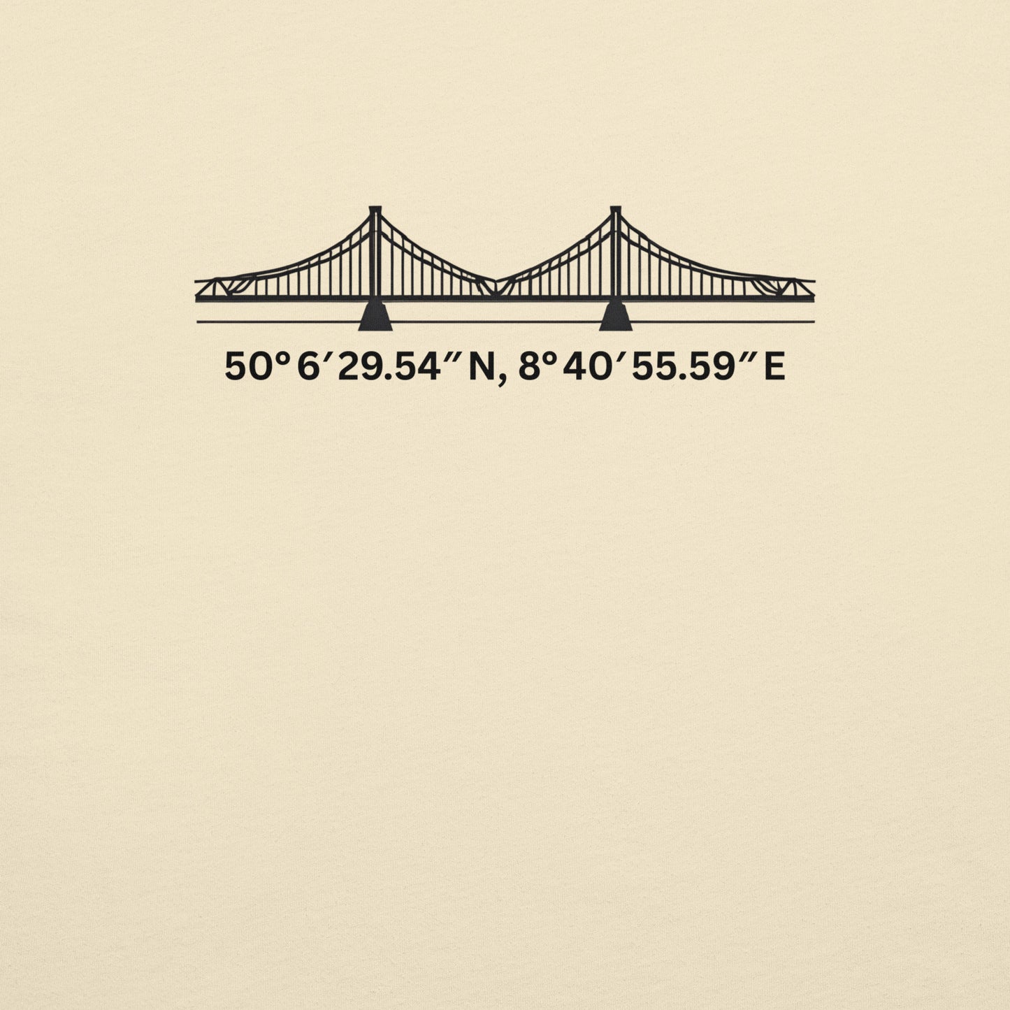 Eiserner Steg Premium Tee – Unisex Front- und Backprint