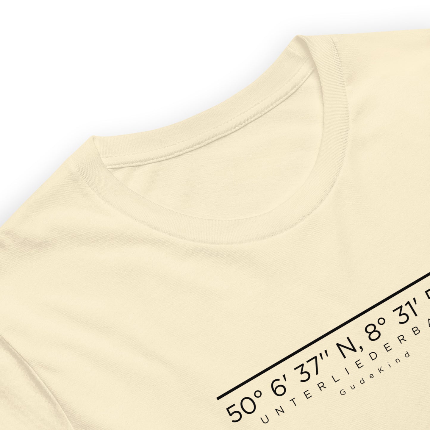 Frontprint Detail Unterliederbach T-Shirt Gudekind