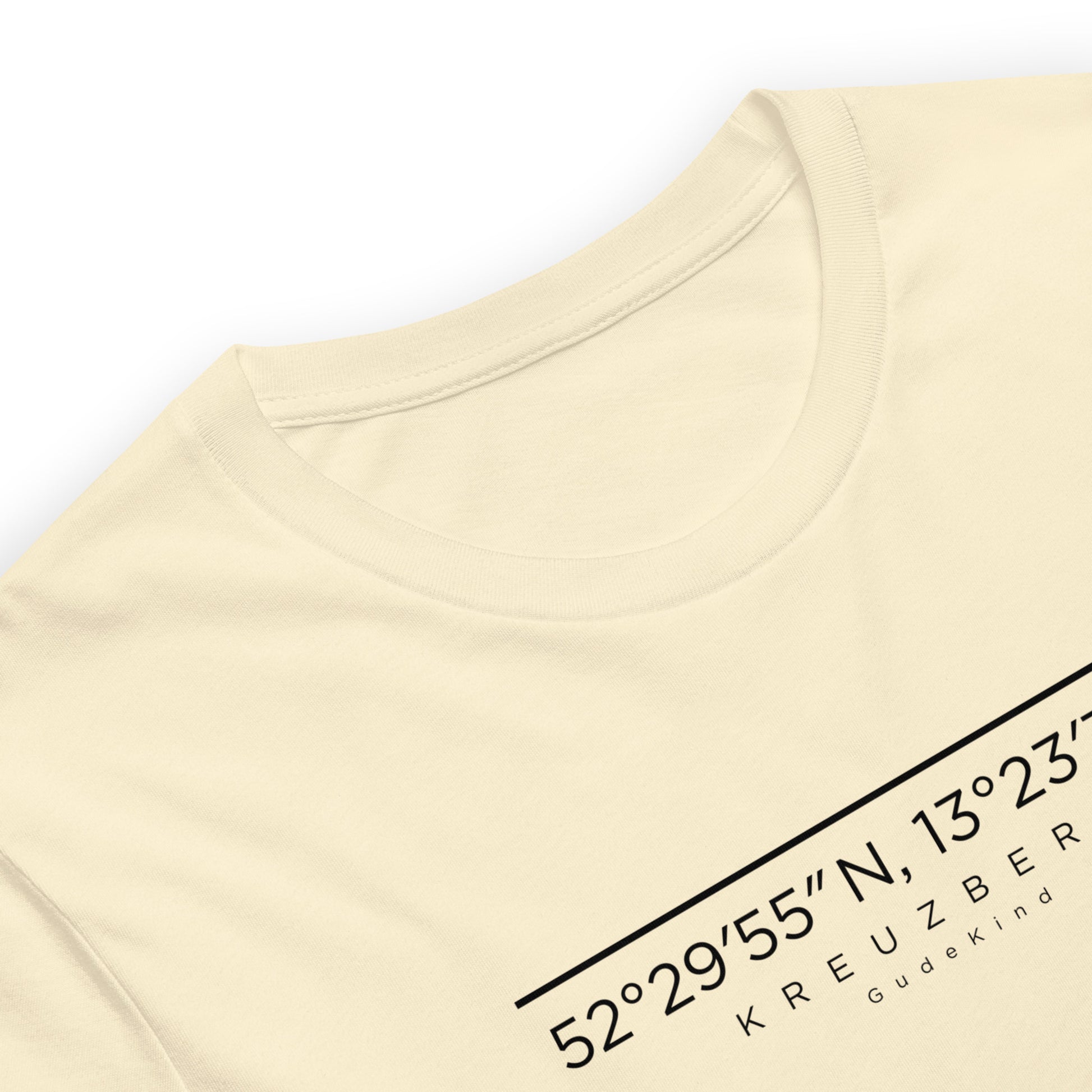 Kreuzberg T-Shirt Frontprint minimal Berlin Gudekind