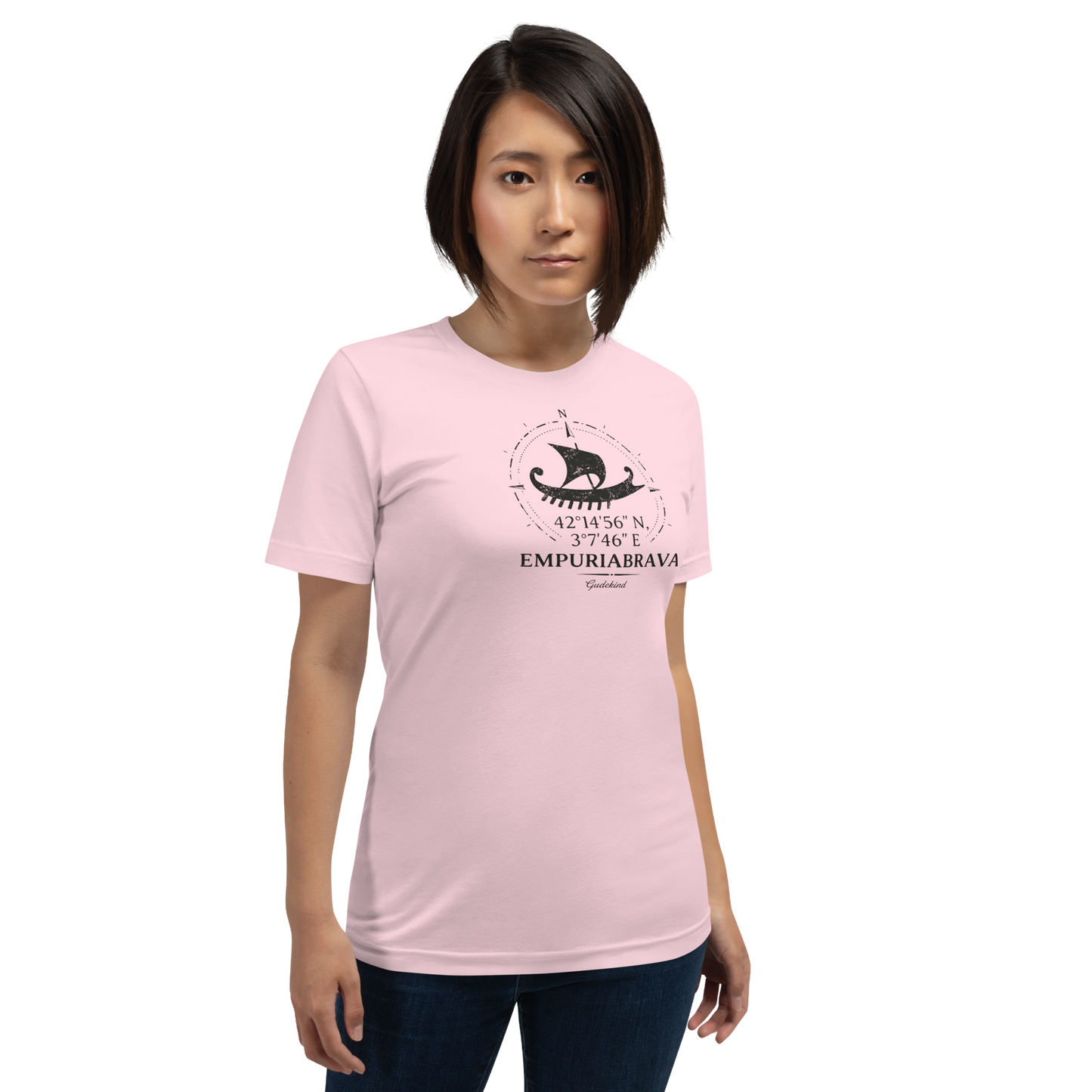 Empuriabrava Premium Tee – Unisex Frontprint Nautic