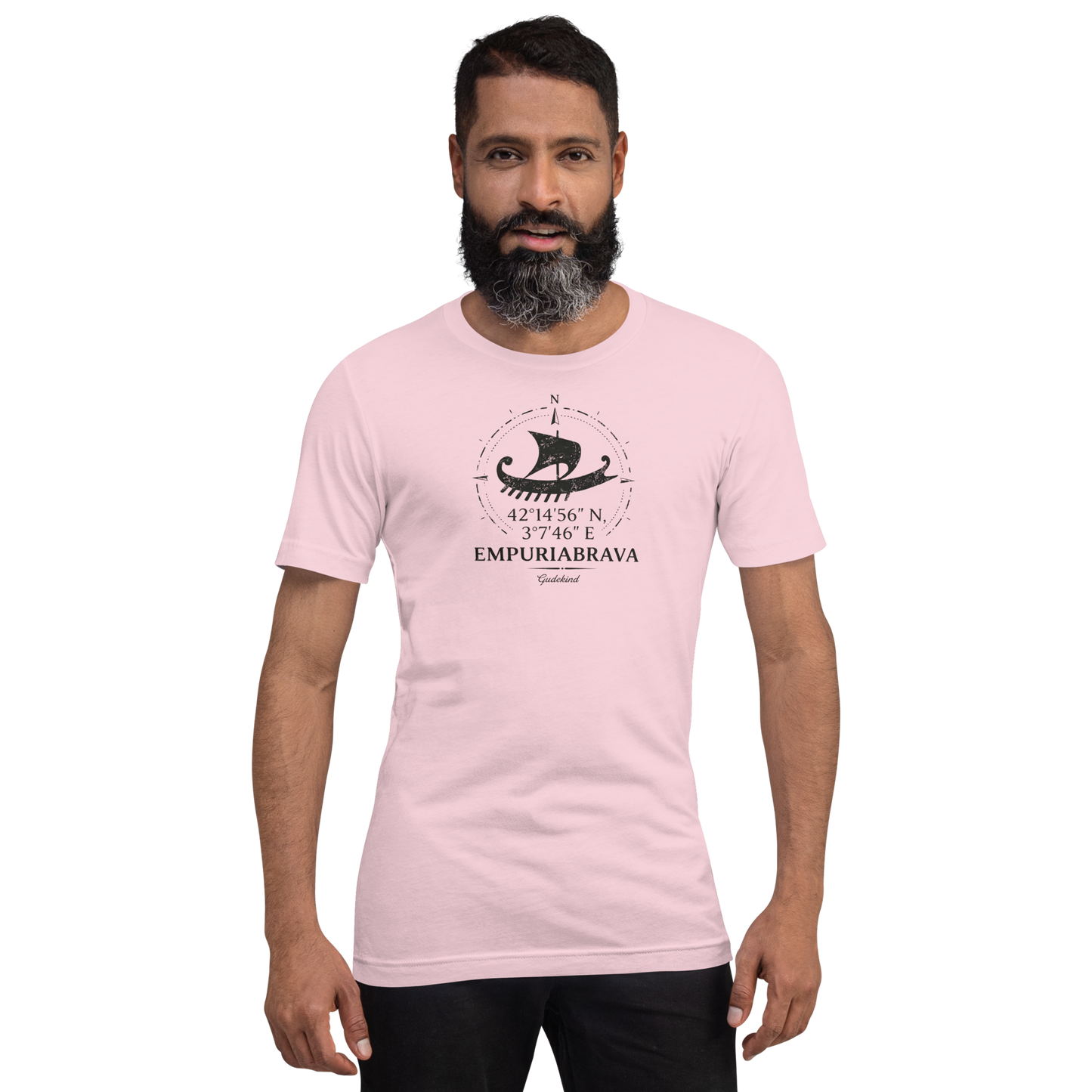 Empuriabrava Premium Tee – Unisex Frontprint Nautic
