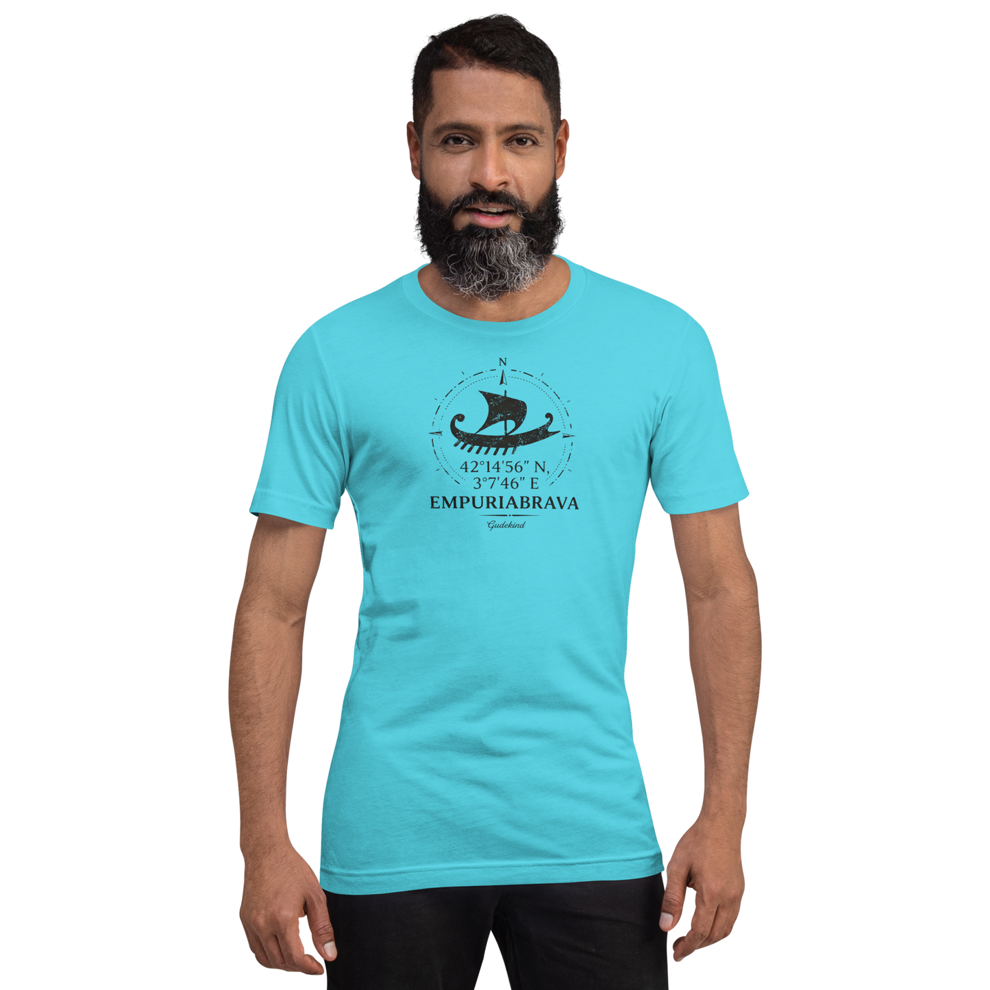 Empuriabrava Premium Tee – Unisex Frontprint Nautic