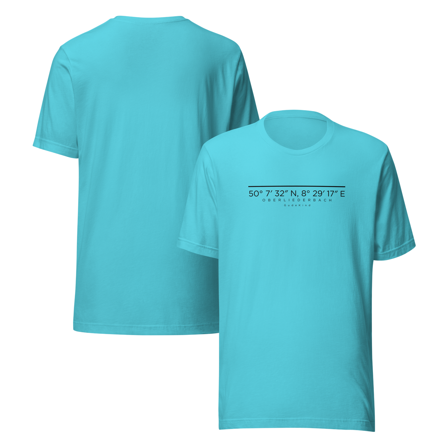 Oberliederbach Premium Tee – Unisex Frontprint