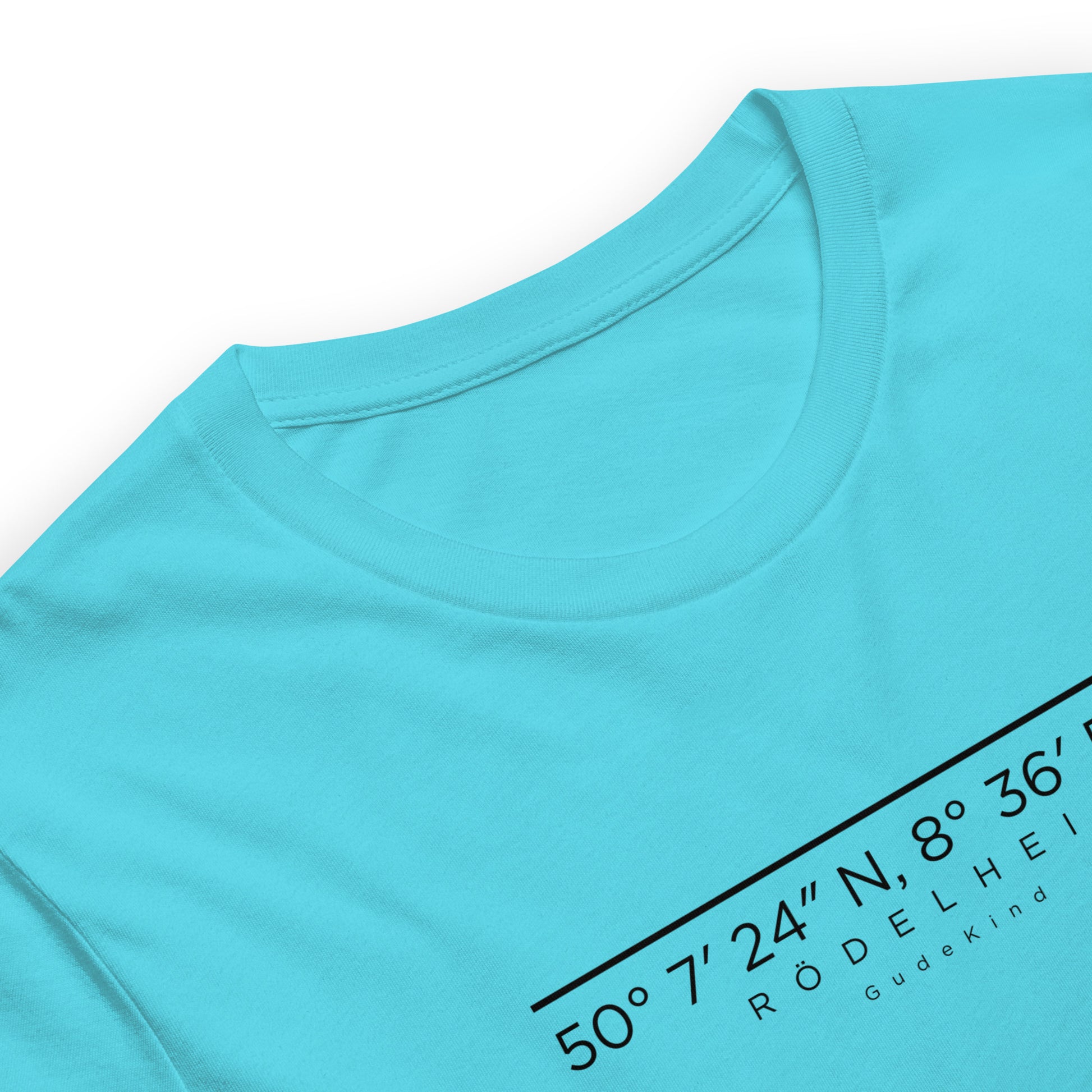 Rödelheim T-Shirt Frontprint minimal Frankfurt Gudekind