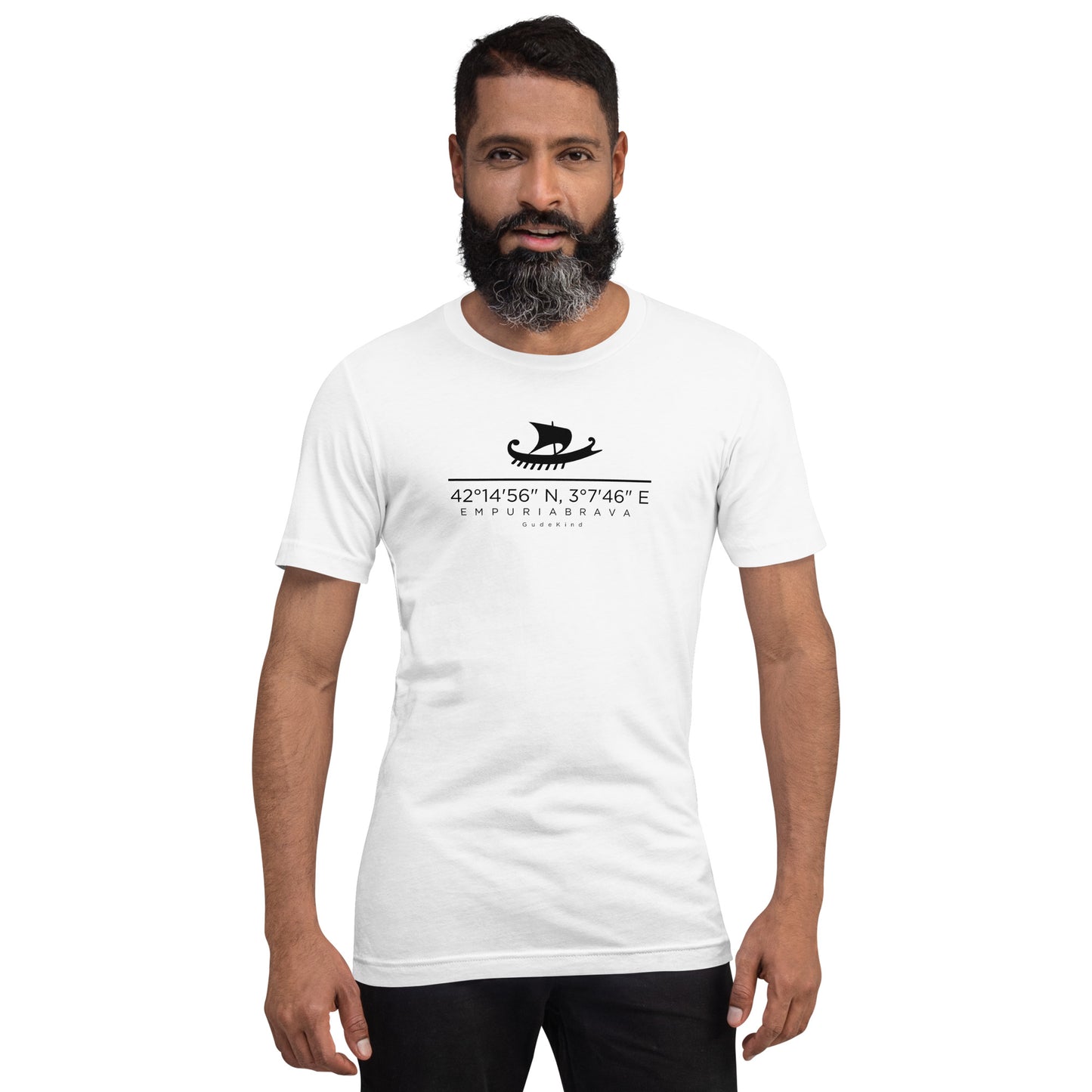 Empuriabrava T-Shirt Frontprint minimal Holiday Edition Gudekind