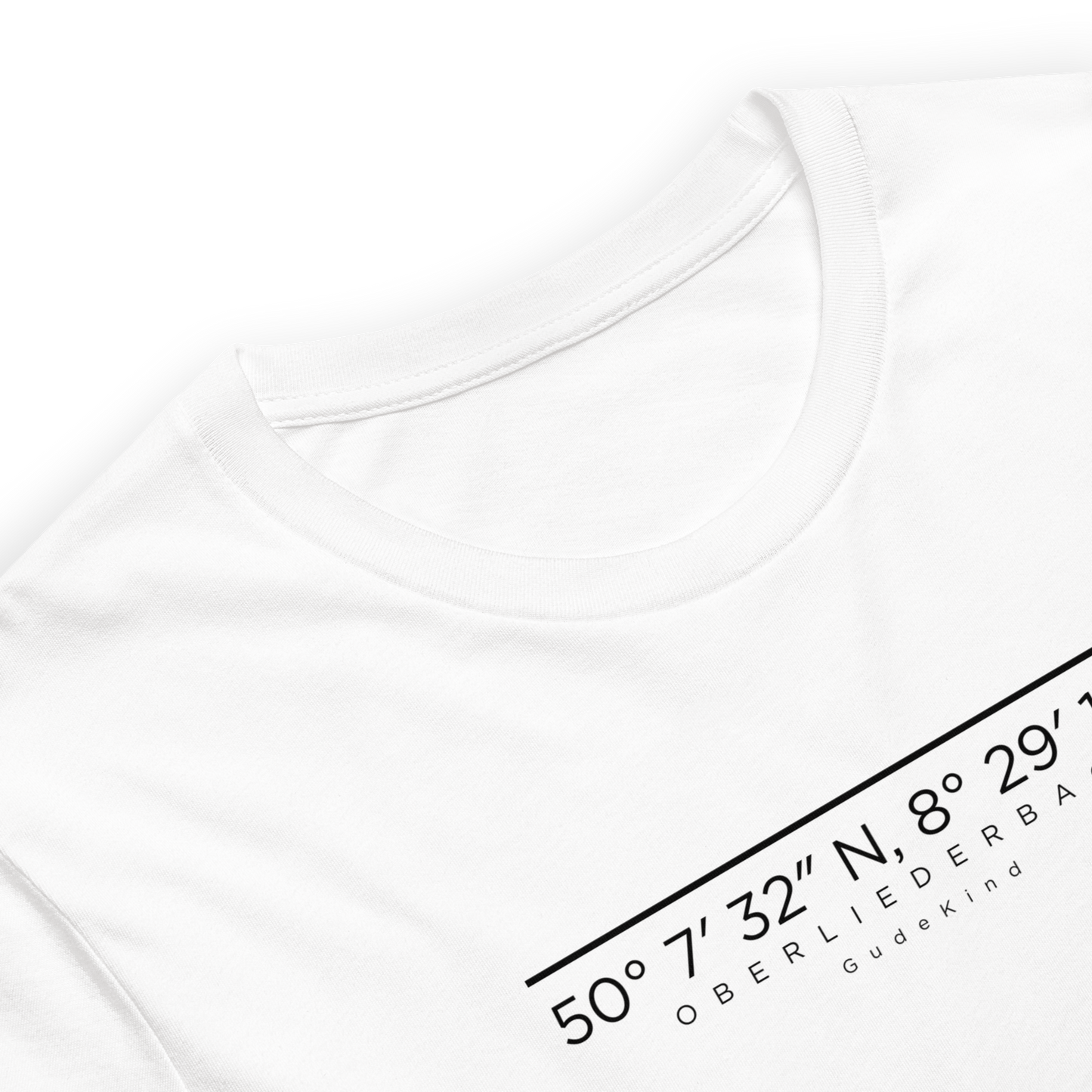 Oberliederbach Premium Tee – Unisex Frontprint